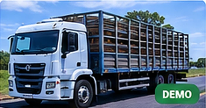 Transporte de ganado - servicio demostrativo